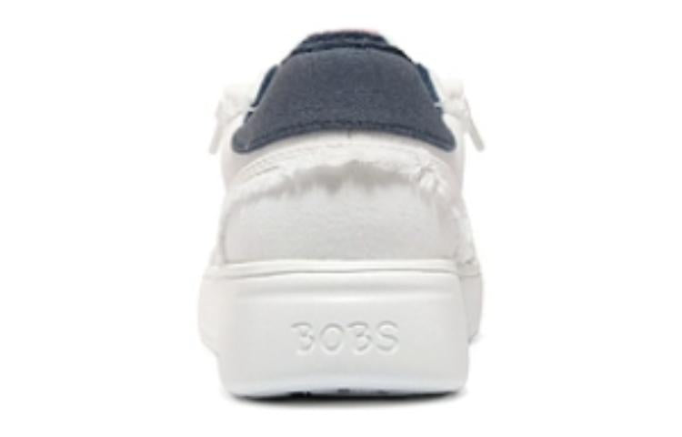(WMNS) Skechers BOBS Casual Sneakers 'White Navy' 114421-WMLT