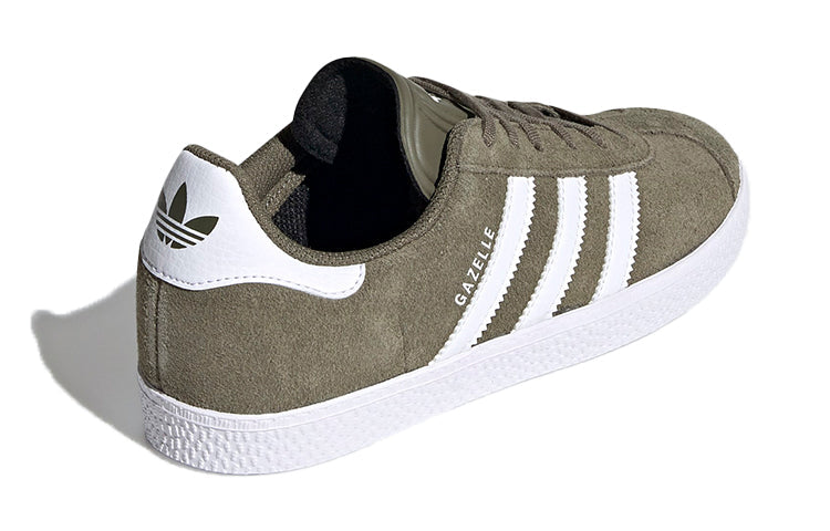 (GS) adidas Gazelle J 'Green White' EG7284
