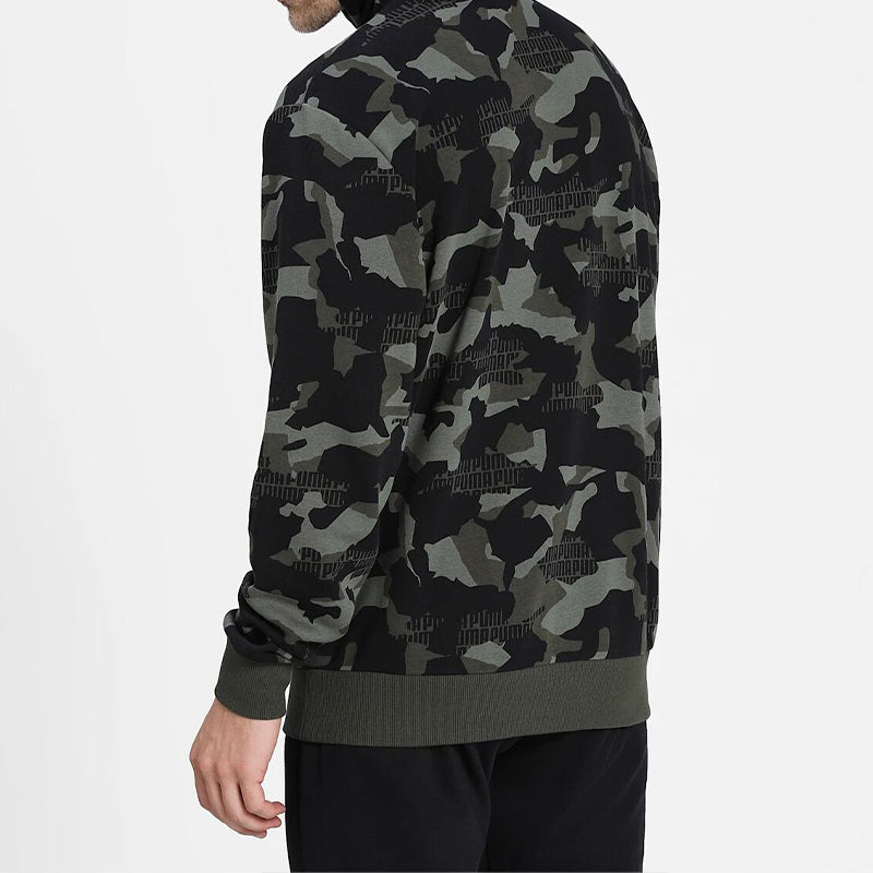 PUMA Rebel Camo AOP Hoodie 'Black' 585021-70