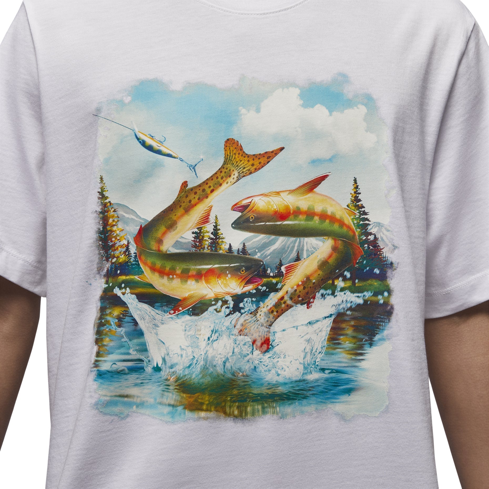 Nike AS M J SS CREW LD T-Shirt Asia Sizing 'White' HJ2408-100