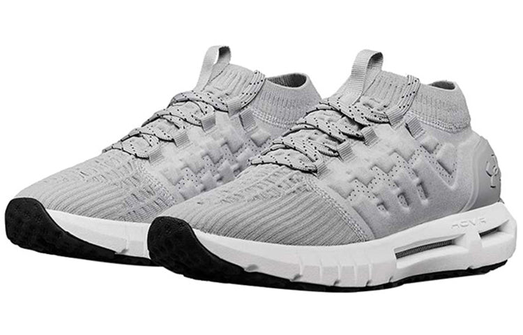 (WMNS) Under Armour Hovr Phantom Grey/White 3000093-107