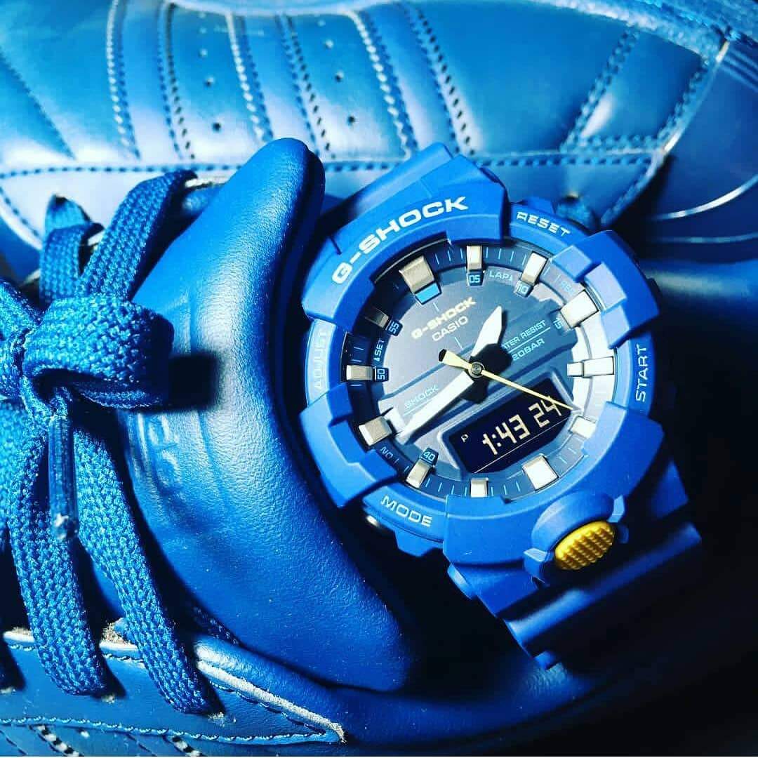 CASIO G-Shock Analog-Digital 'Blue' GA-800SC-2A