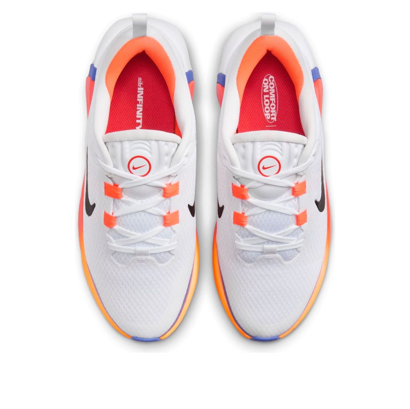 (GS) Nike Infinity Flow 'White Total Orange Blue' FD6058-103