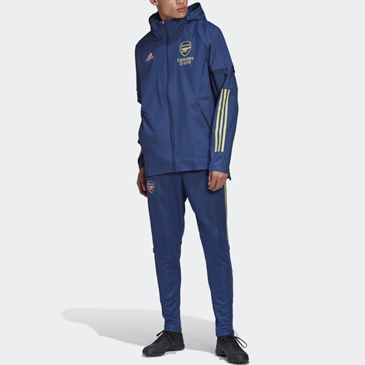 adidas Coach Training Jacket 20-21 Season Arsenal Coach Training Season Jacket Blue FQ6172