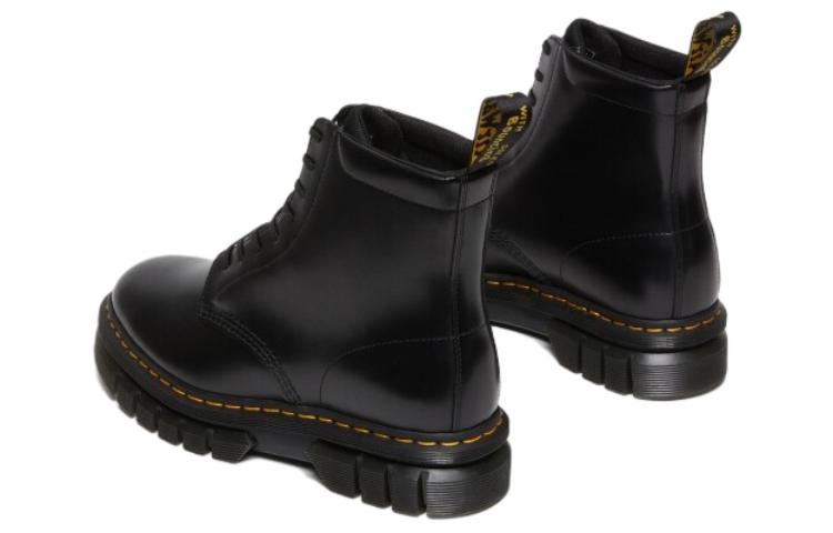Dr. Martens Rikard Smooth Leather Platform Lace Up Boots 'Black' 27833001