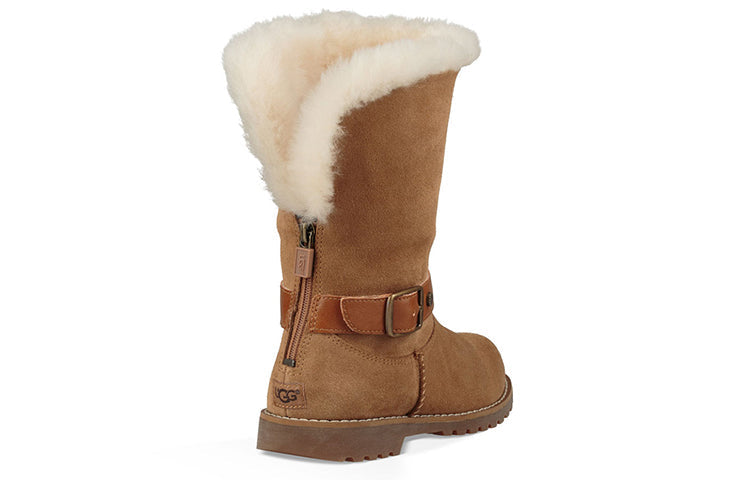 UGG Nessa Fleece Lined Big Boys Brown 1094577K-CHE