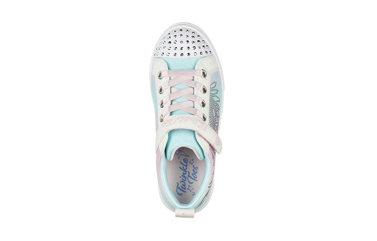 (GS) Skechers Twinkle Sparks 'White Multi' 314797L-WMLT