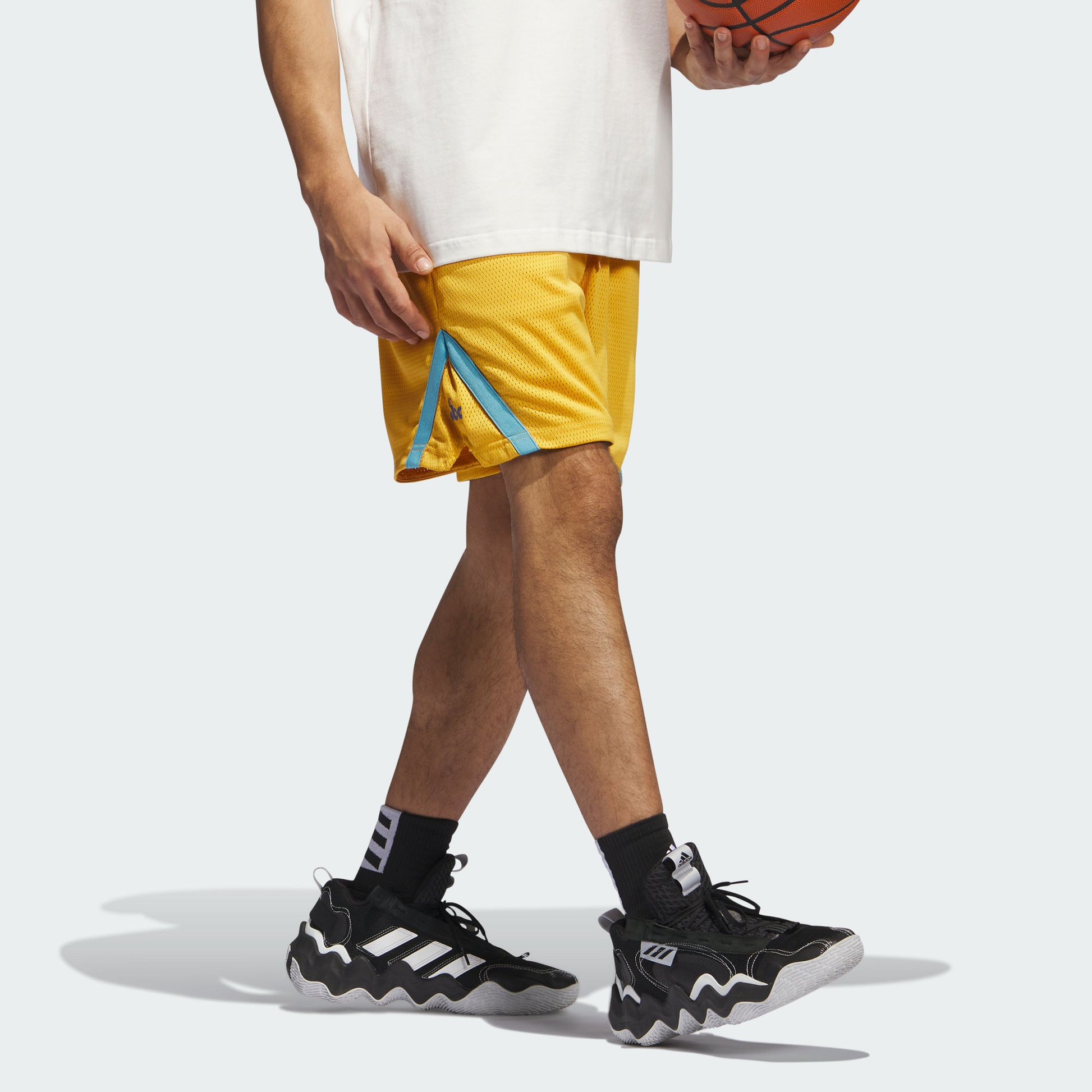 adidas Select Summer Shorts 'Yellow' IK9457