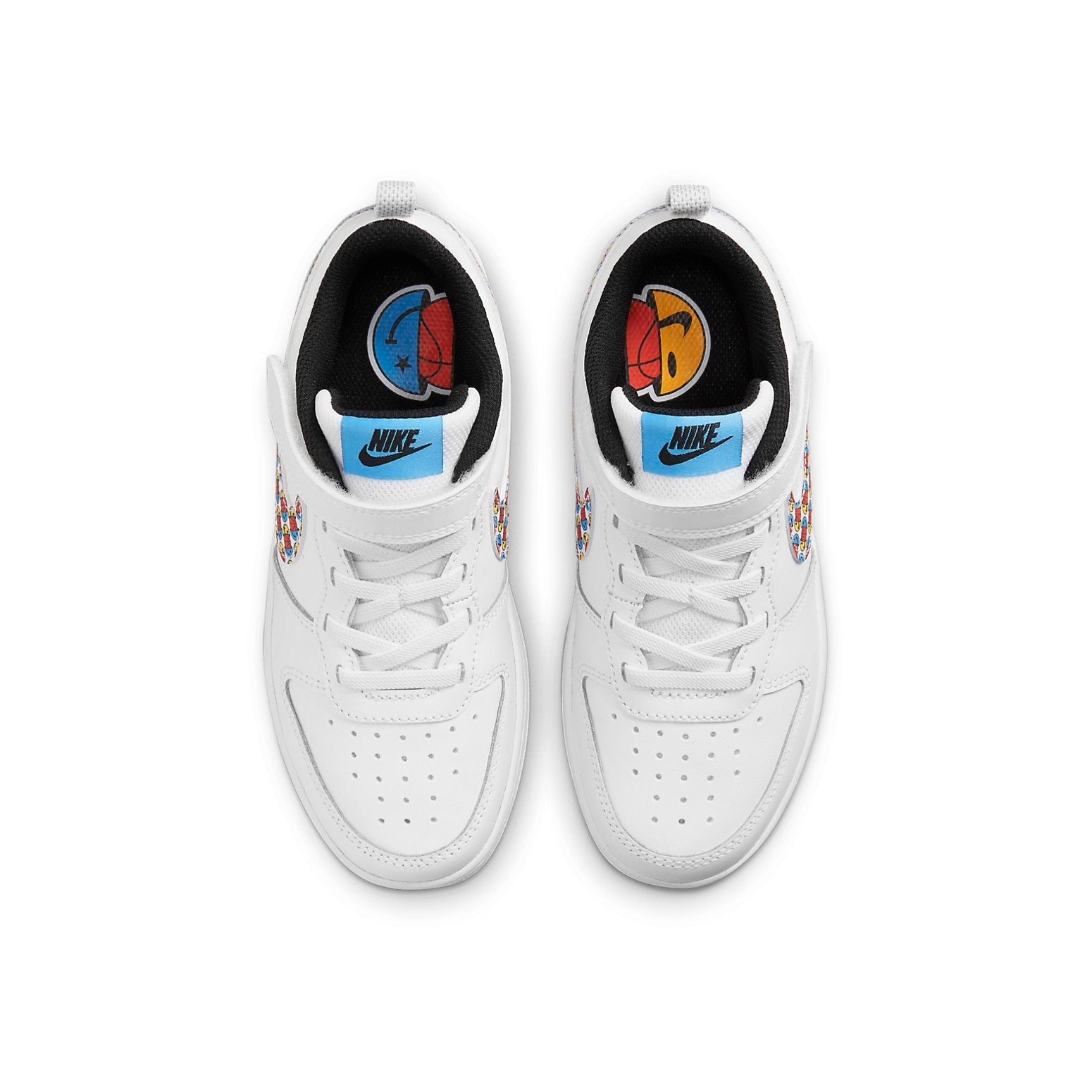 (PS) Nike Court Borough Low 2 SE 'Happy Hoops' DM8099-100
