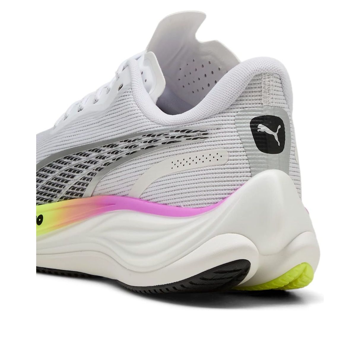 PUMA Velocity Nitro 3 'White Pure Magenta Yellow Alert' 377748-19