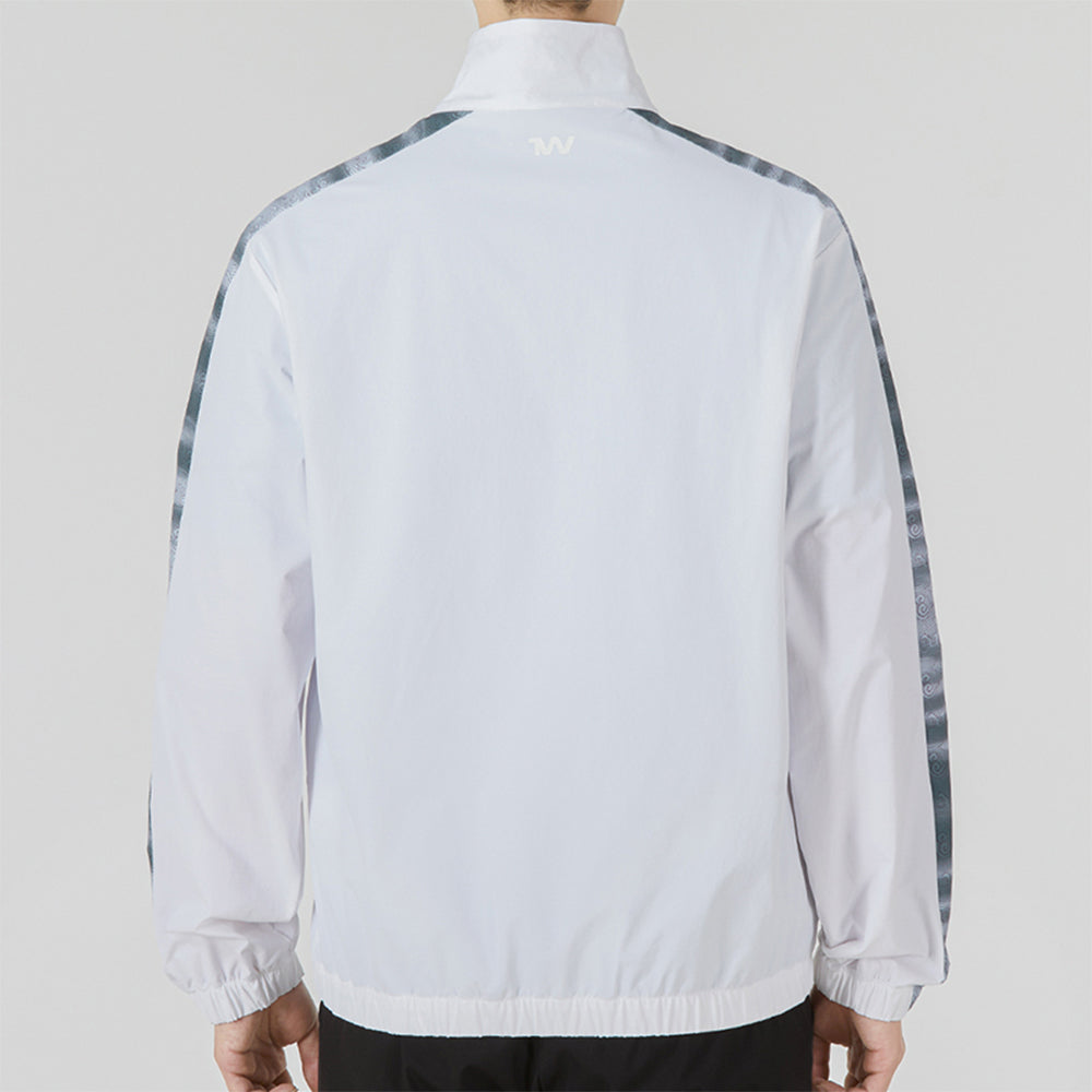Under Armour Sportstyle Woven Full Zip Jacket 'White' 22500401-100