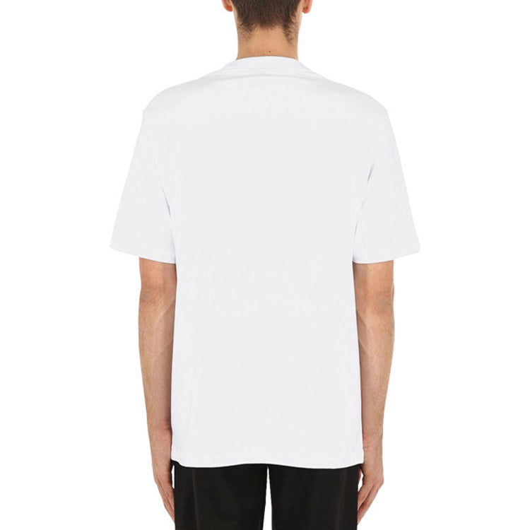 Burberry Logo Short Sleeve Unisex White 8007830