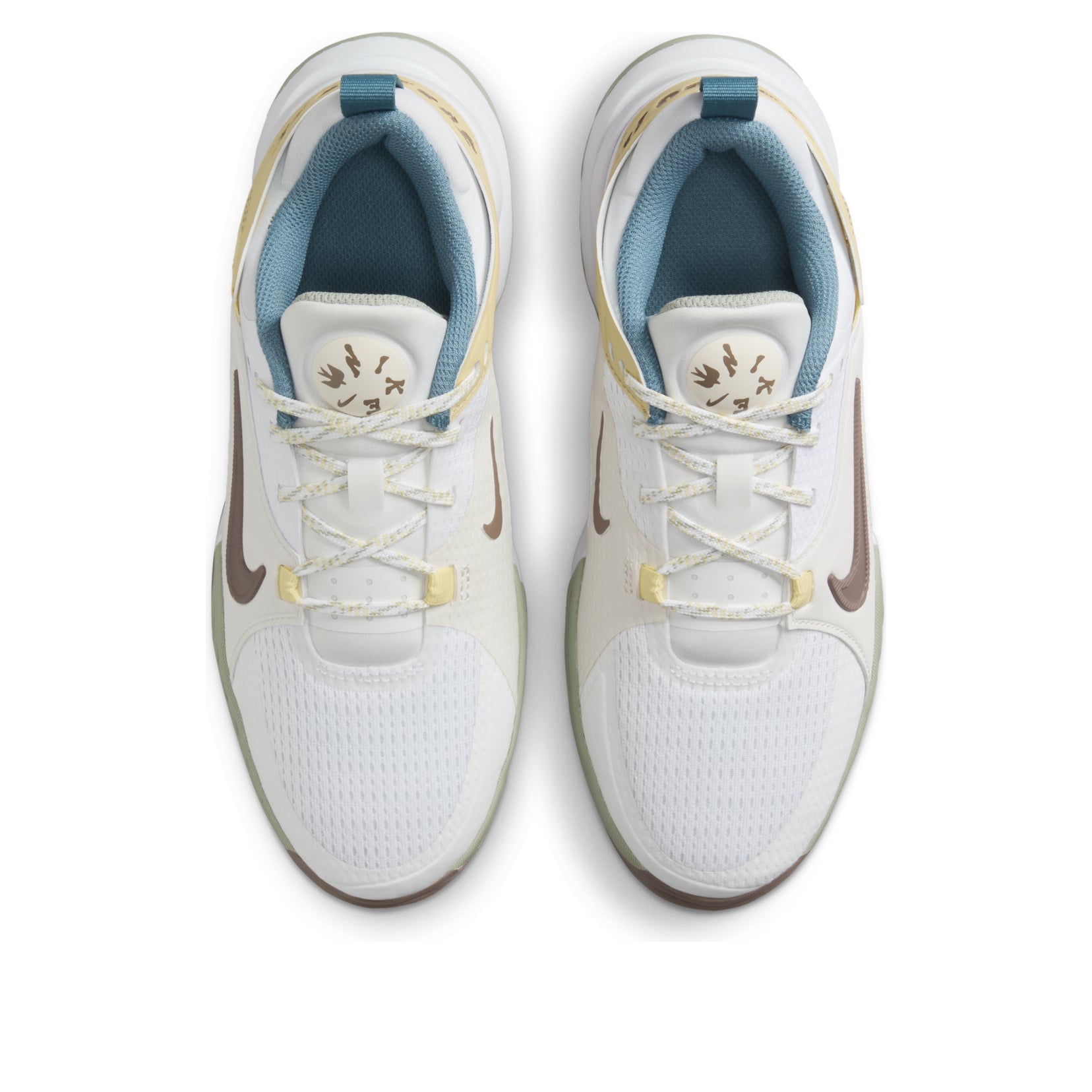 (GS) Nike Crosscourt 'White Mink Brown Soft Yellow' HV6008-121