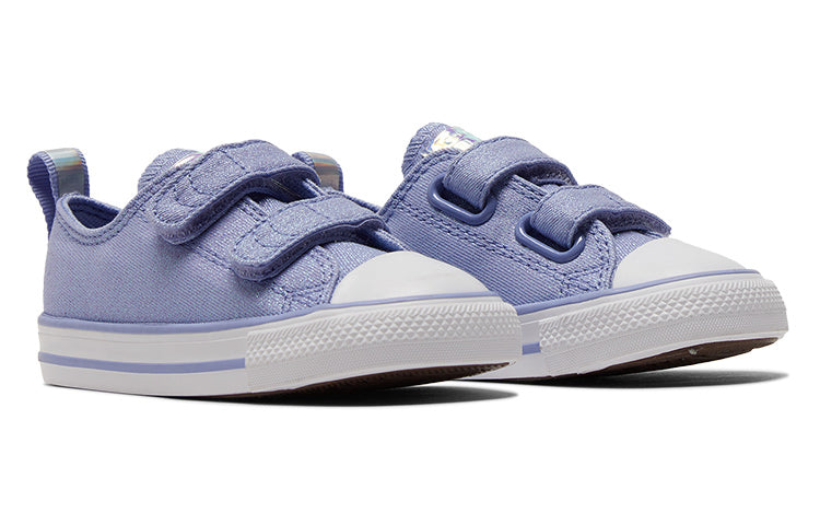 (TD) Converse Chuck Taylor All Star Easy-On Iridescent Low Top 'Ultra Violet' A03597C
