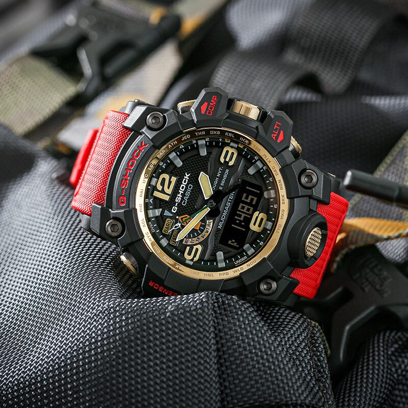 CASIO G-Shock Mudmaster 'Red' GWG-1000GB-4APRD
