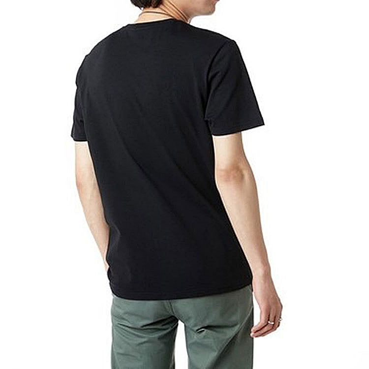 Vans Graffiti Box V Tee Logo Casual Short Sleeve Couple Style Black VN0A54IKBLK