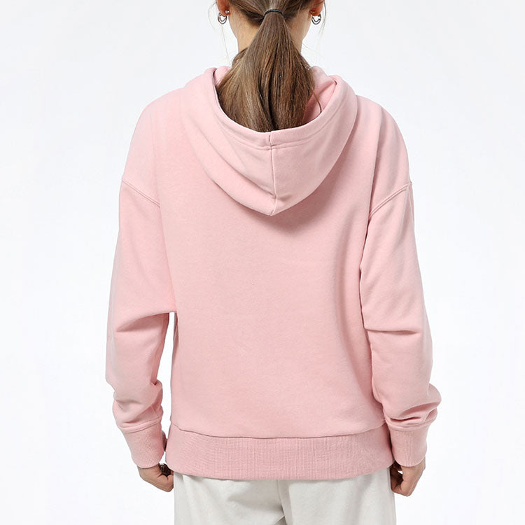 (WMNS) PUMA Classics Logo Hoodie 'Pink Gold White' 531385-15