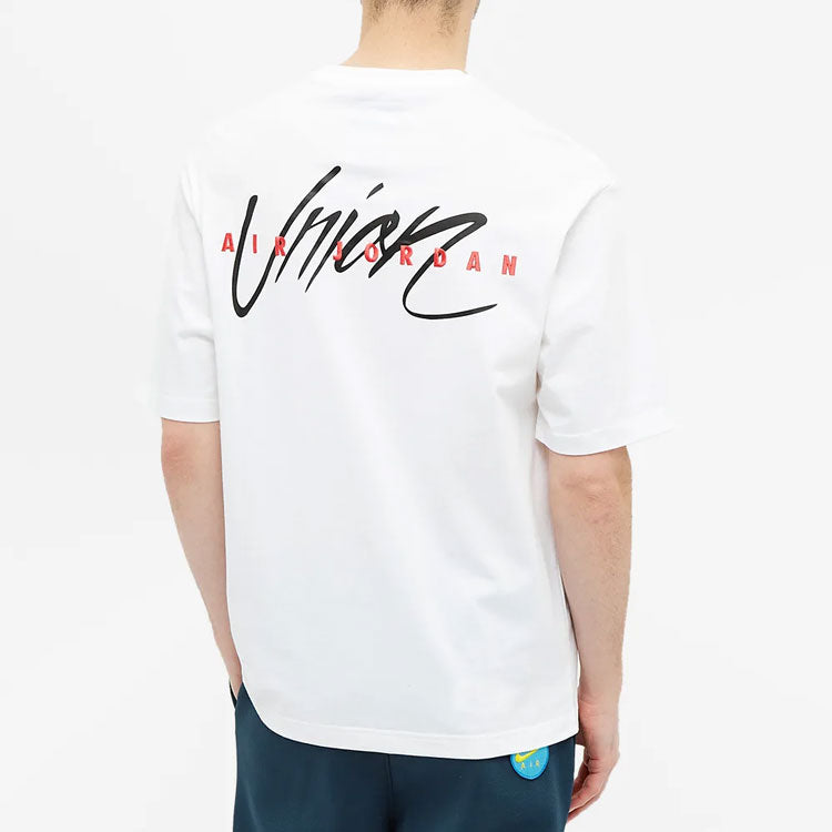 Air Jordan x Union LA Reverse Dunk T-Shirt 'White' CZ1457-100