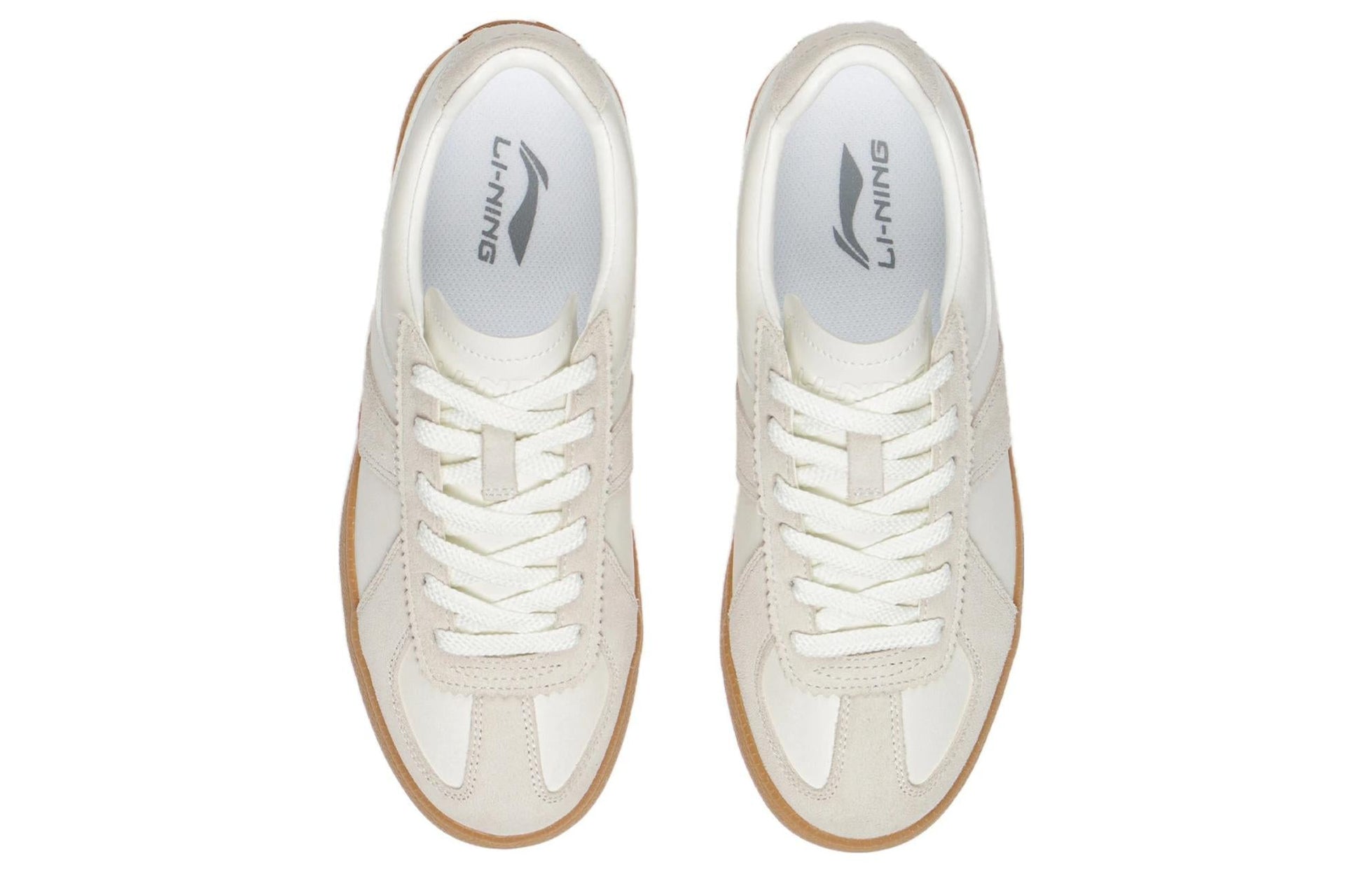 (WMNS) Li-Ning Skateboarding Low 'White Grey' AGCS290-2