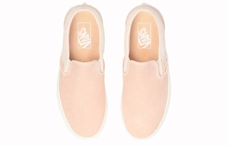 Vans Multi Woven Classic Slip-on Shoes Pink Creamy VN0A4U38WSZ