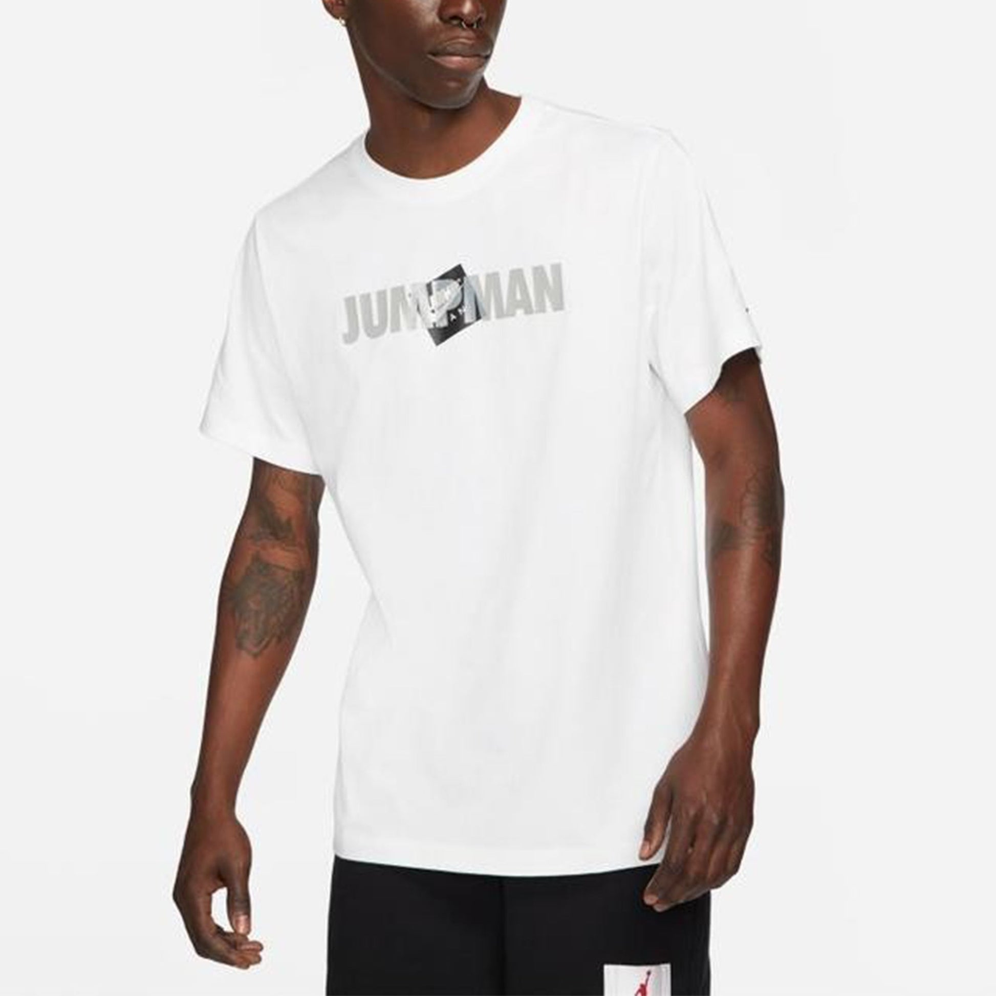 Nike AS Men's J JMC SS HBR CTN Crew White CV3406-101