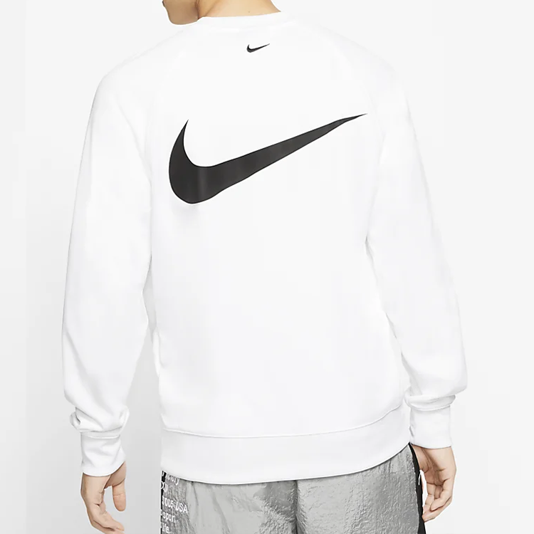 Nike Sportswear Swoosh Sweatshirt For Men White CJ4841-100