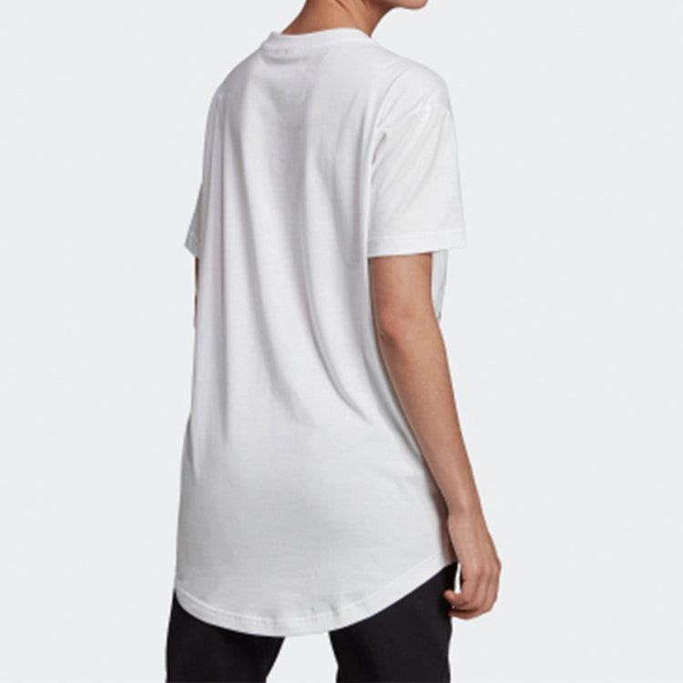 (WMNS) adidas White Must Haves Graphic Tee 'White Black' ED6173