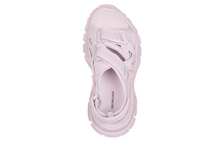 (WMNS) Balenciaga Track Clear Sole Sandals Pink 655948W2CC25000