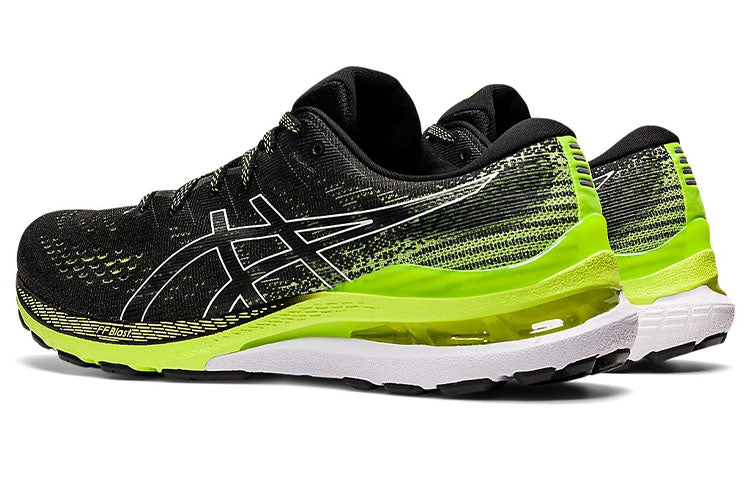 ASICS Gel-Kayano 28 2E Wide 'Black Hazard Green' 1011B188-004