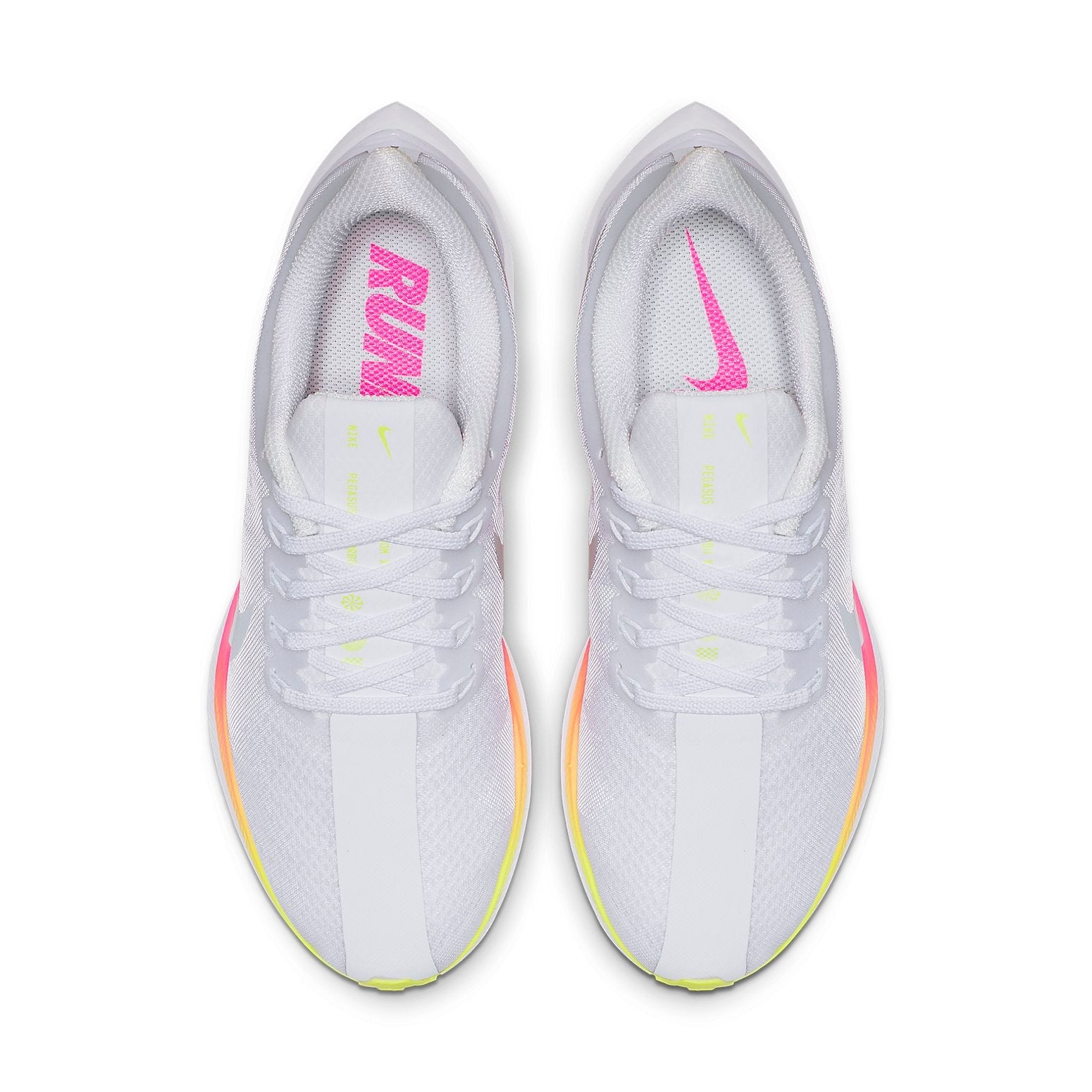 (WMNS) Nike Zoom Pegasus 35 Turbo White/Rainbow CI7696-100