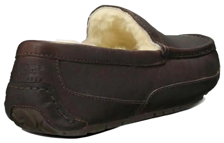 UGG Ascot Leather Slipper 'Brown' 5775-CTEA