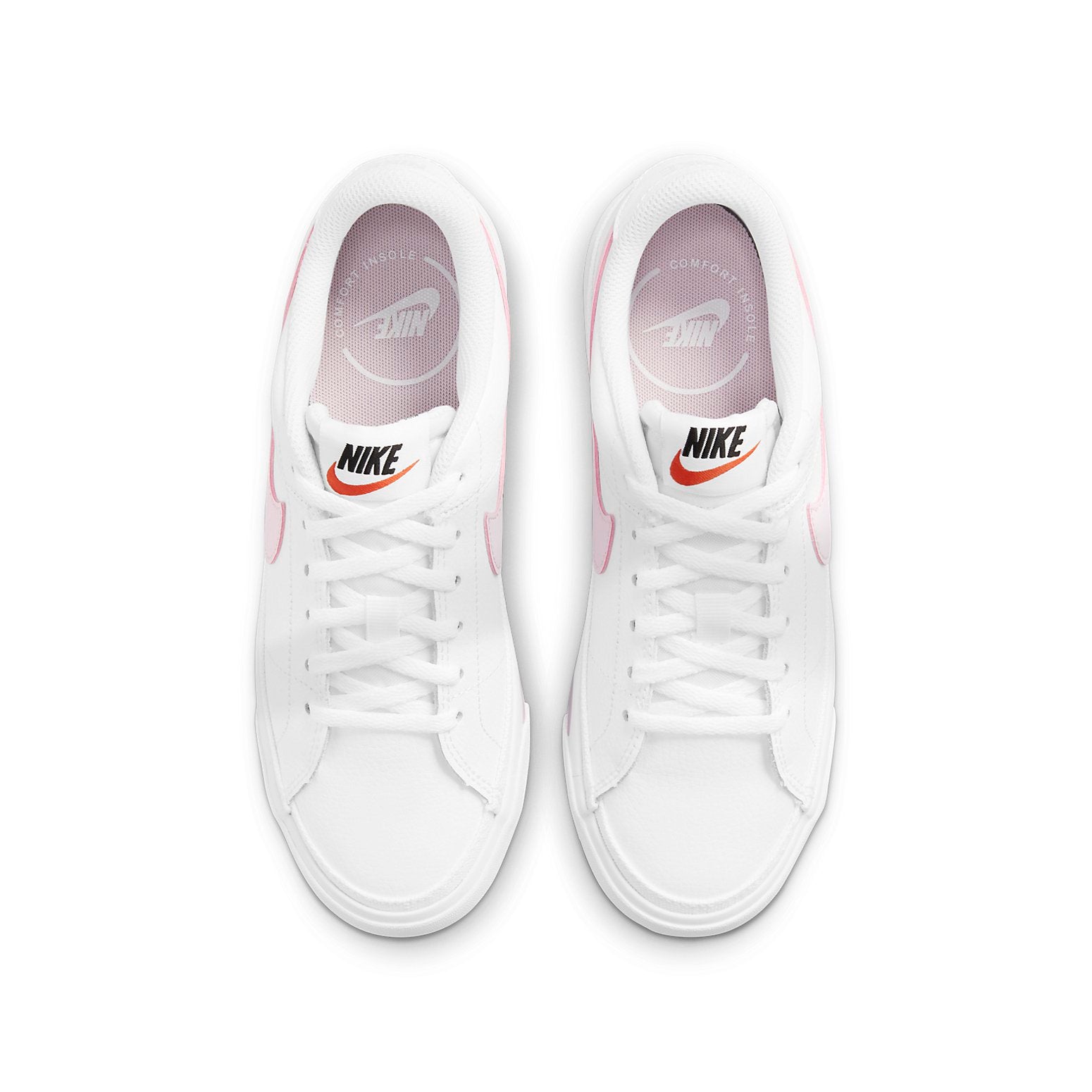 (GS) Nike Court Legacy 'White Pink Foam' DA5380-109