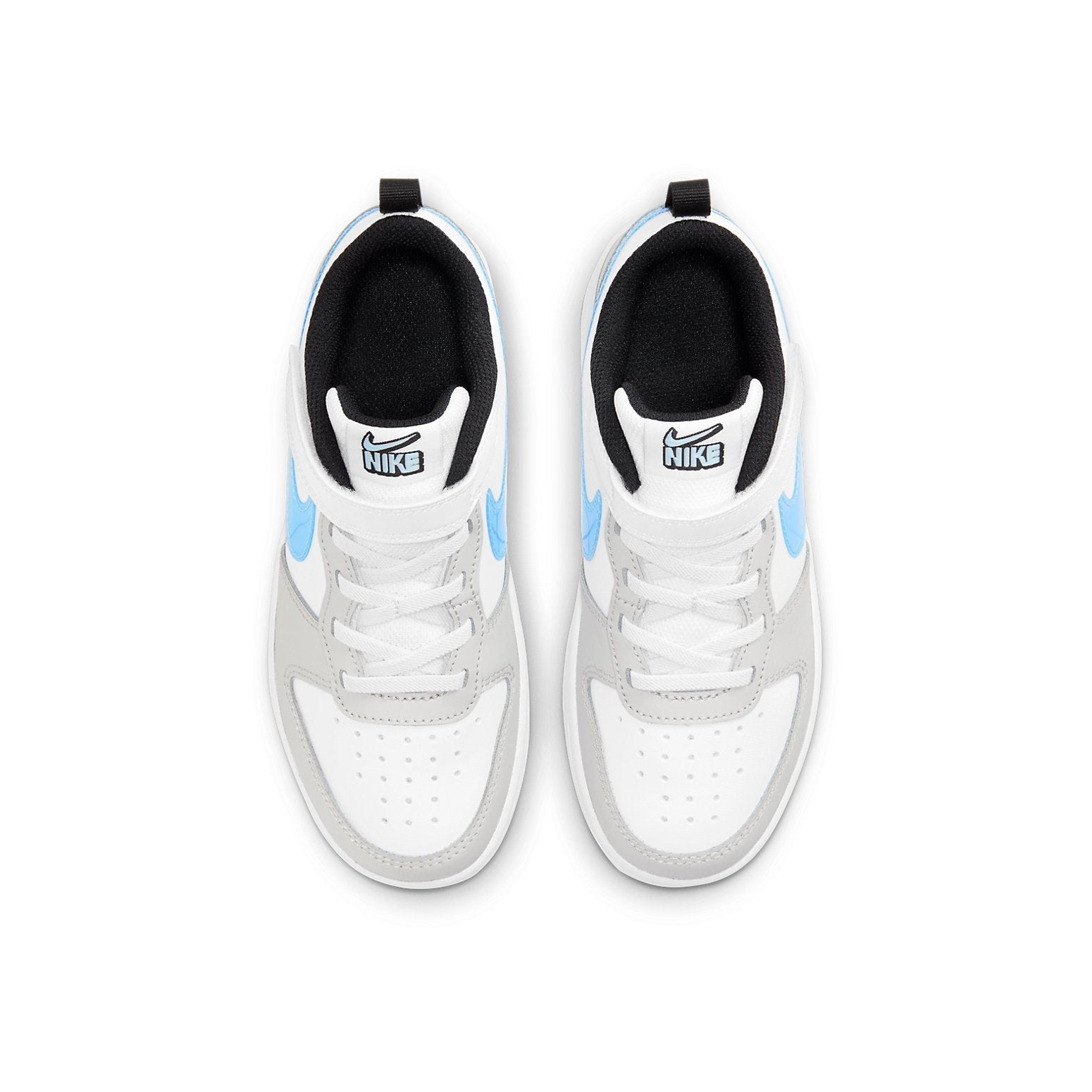 (PS) Nike Court Borough Low 2 KSA 'Gray White Blue' DC0477-100