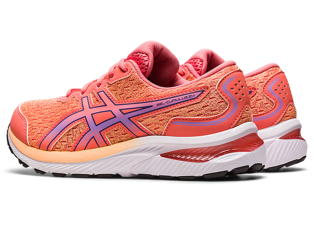 (GS) ASICS Gel-Cumulus 24 'Papaya Dusty Purple' 1014A270-700