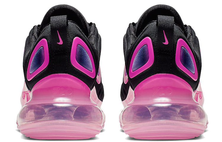 (GS) Nike Air Max 720 'Black Laser Pink' AQ3196-007