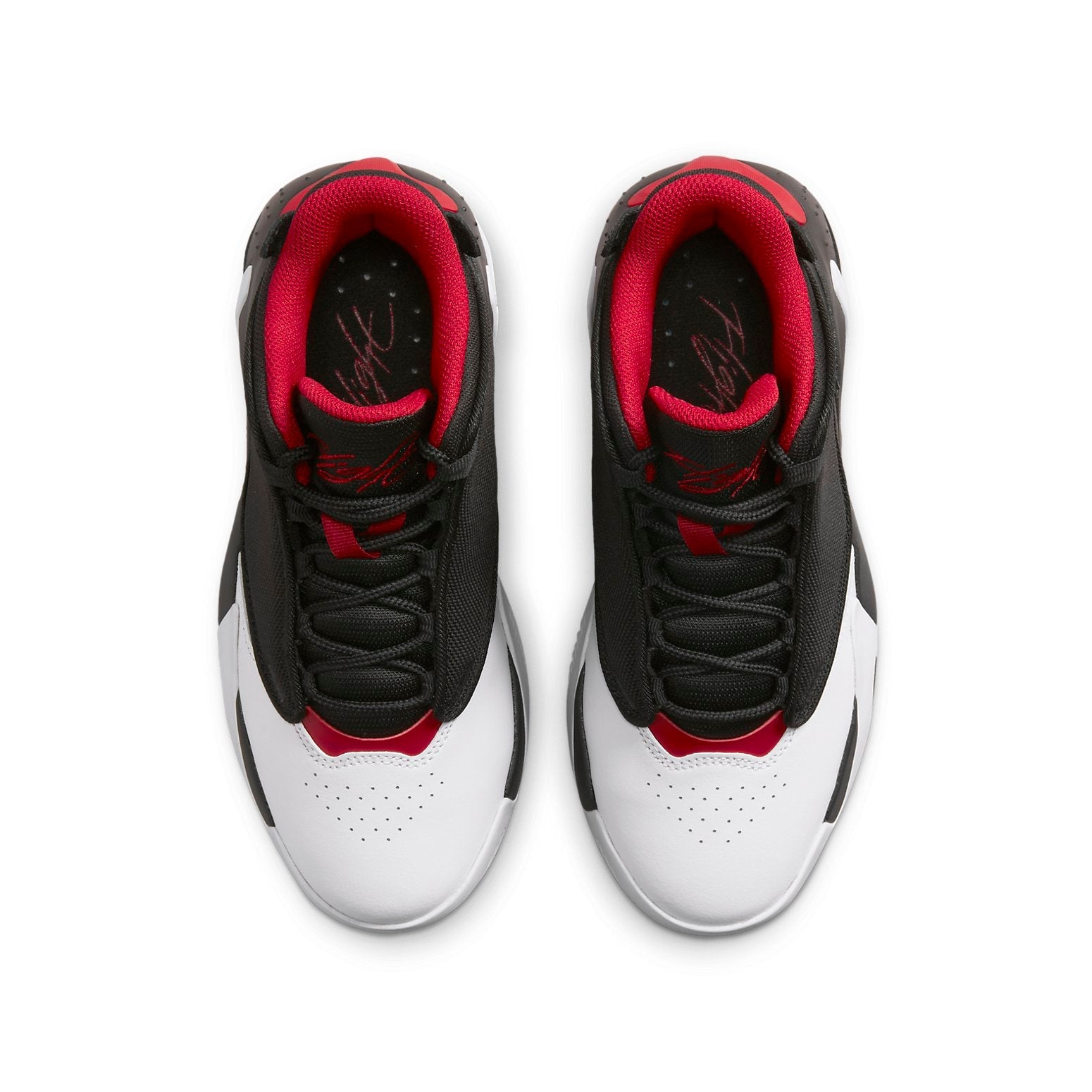 (GS) Air Jordan Max Aura 4 'Black White Gym Red' DQ8404-061