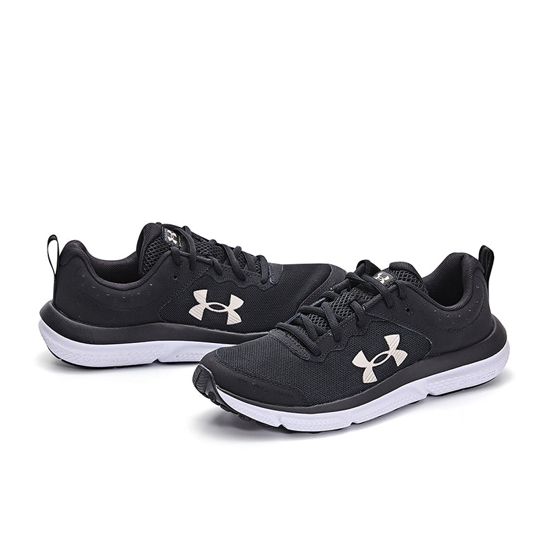 (GS) Under Armour Assert 10 AC 'Black Metallic Gold' 3026189-001