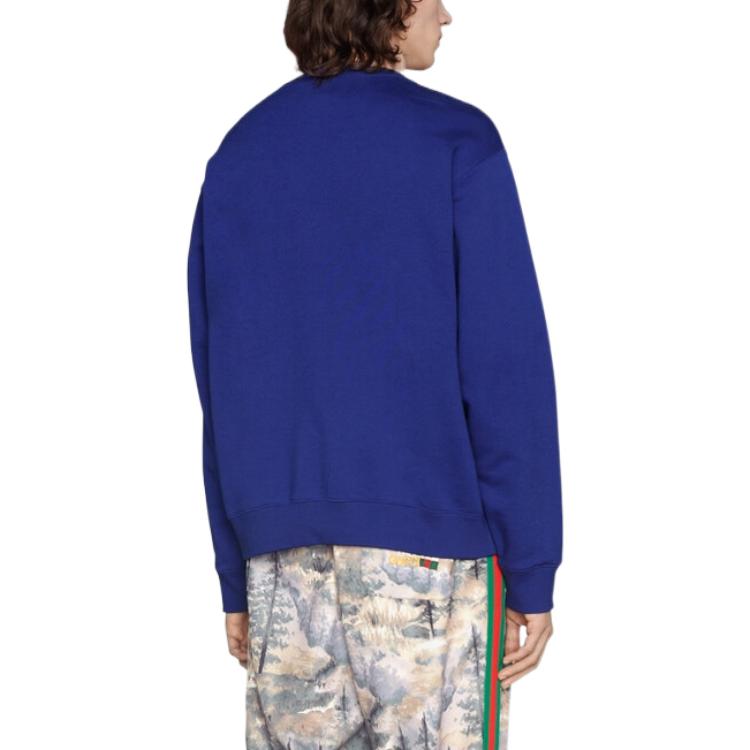 Gucci x The North Face Sweatshirt 'Blue' 626990-XJDTY-4120