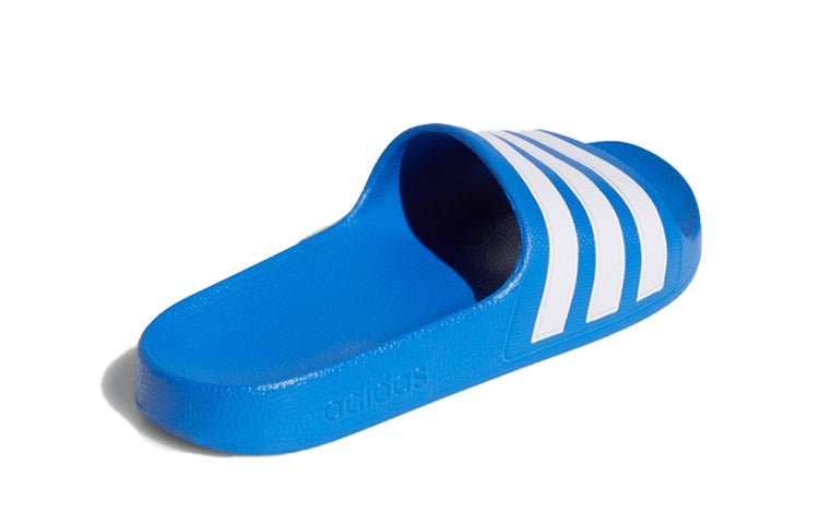 (GS) adidas Adilette Aqua 'Blue White' EF1752
