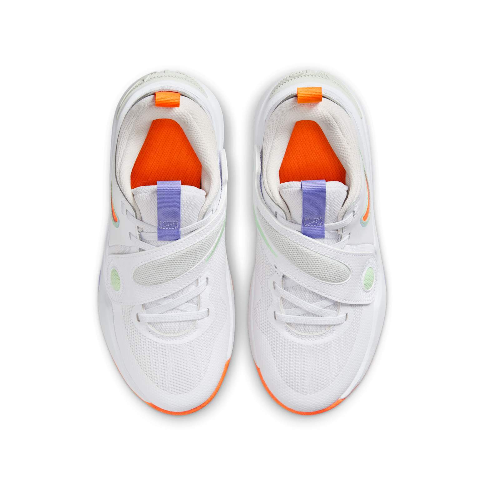 (GS) Nike Team Hustle D11 'White Total Orange' DV8996-103