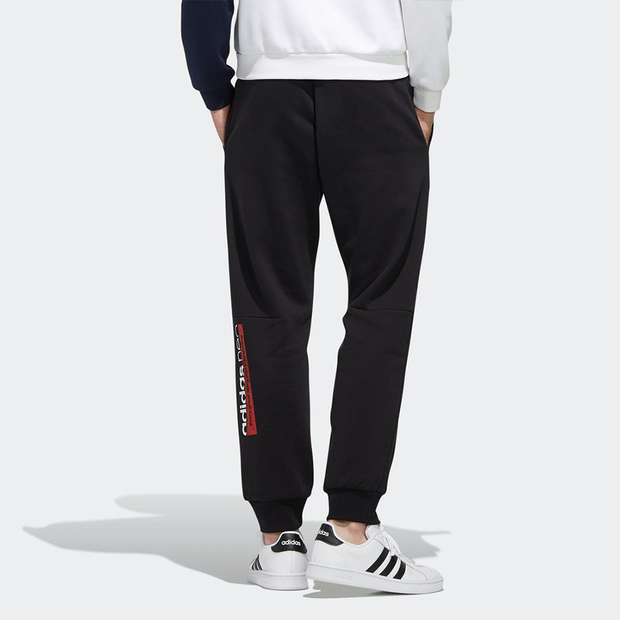 adidas neo M UT TP 2 Knit Bundle Feet Sports Pants Black EI4360
