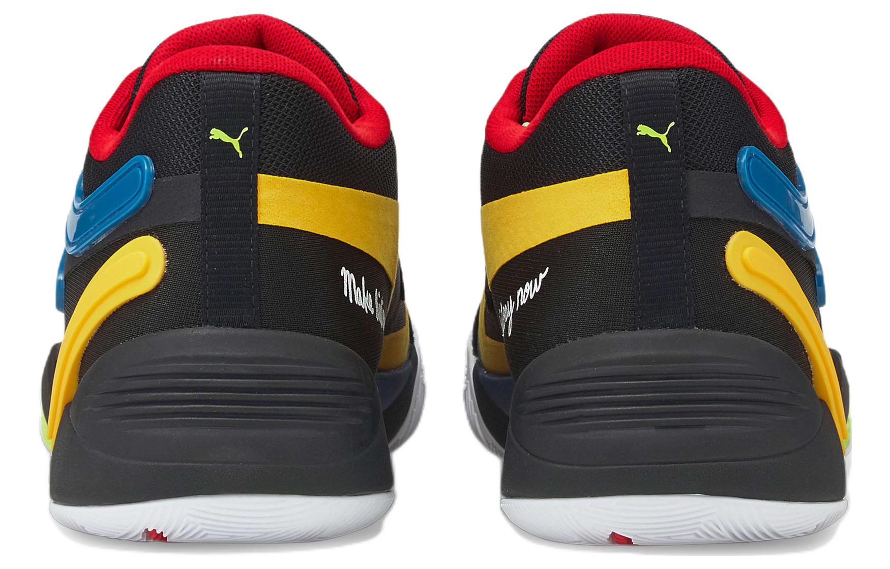 PUMA Black Fives x TRC Blaze Court 'Black Saffron' 376637-01