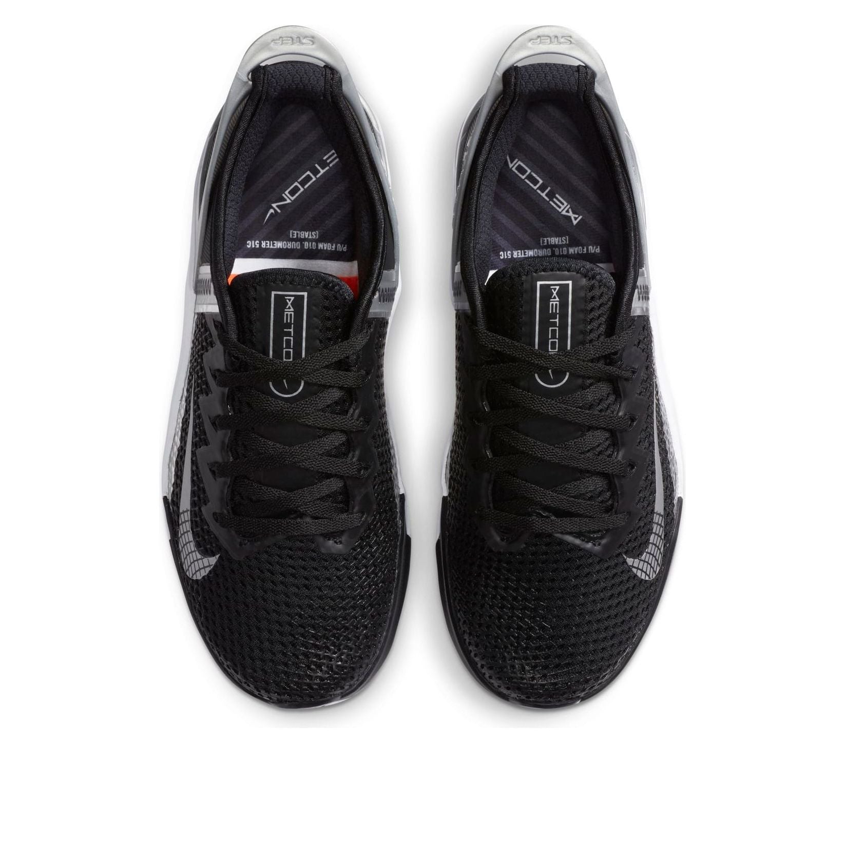 (WMNS) Nike Metcon 6 FlyEase 'Black Metallic Silver' DB3794-010