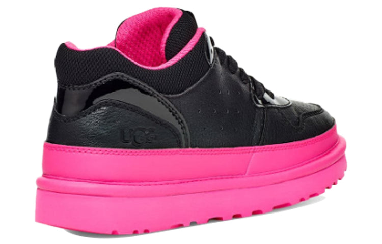 (WMNS) UGG Highland Sneaker 'Black Pink' 1114262-BRRS
