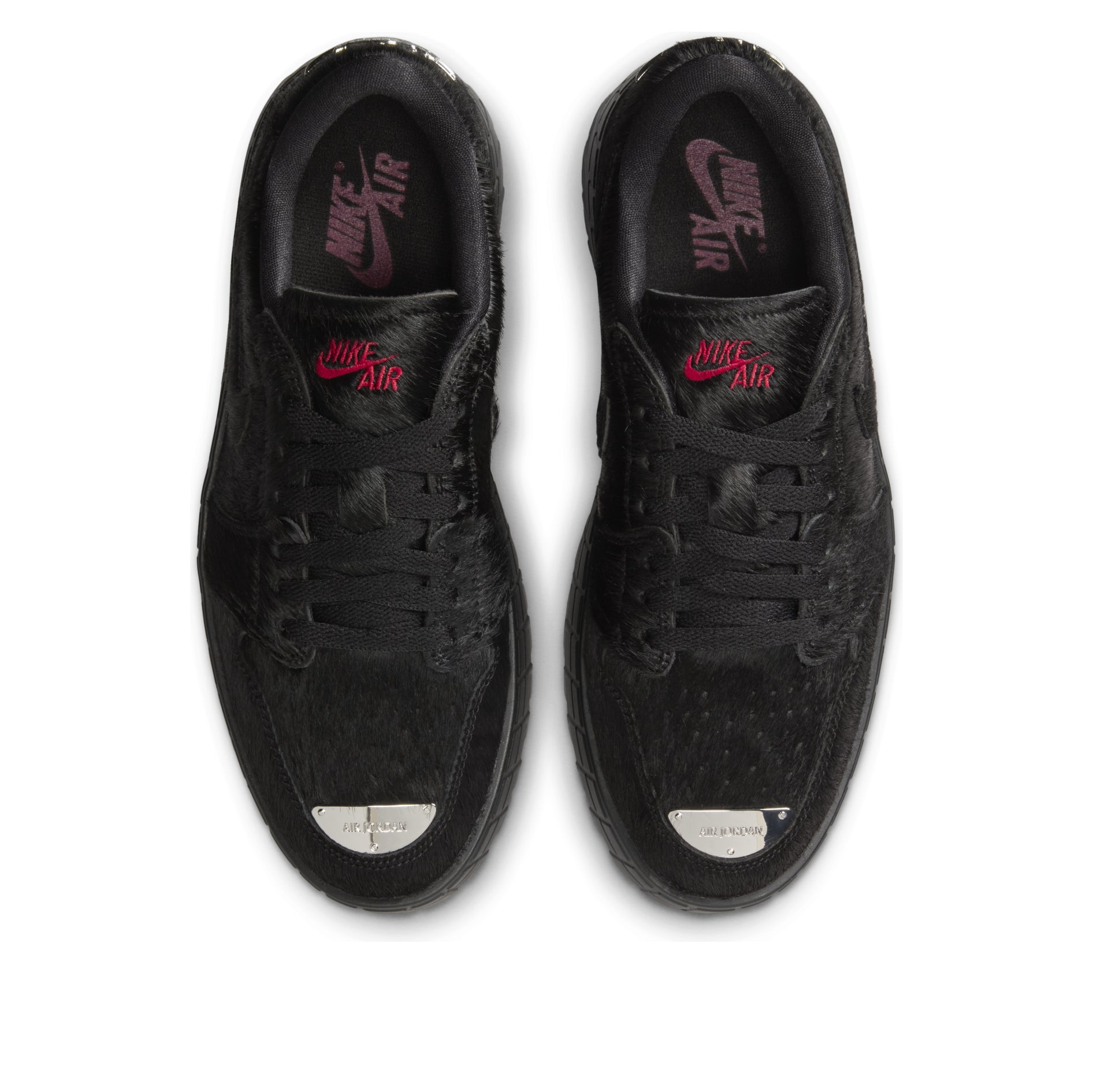 (WMNS) Air Jordan 1 Low Brooklyn 'Black Gym Red' IB7210-006