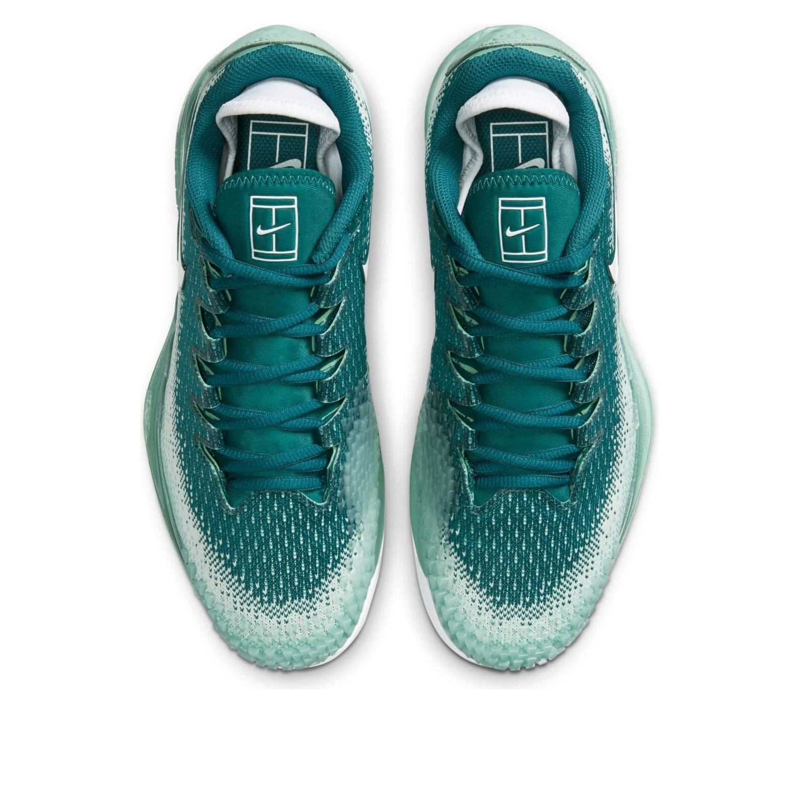 (WMNS) Nike Court Air Zoom Vapor X Knit 'White Green' AR8835-300