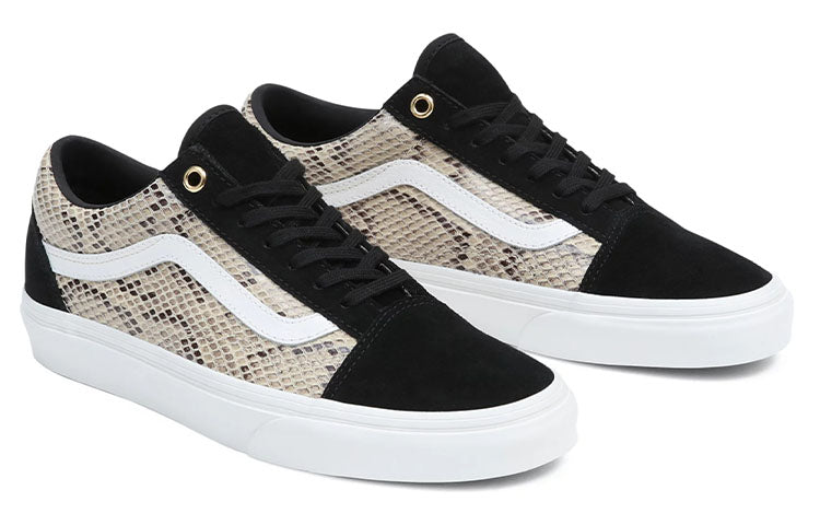 (WMNS) Vans Old Skool Shoes 'Black Beige' VN0A5JMI18J