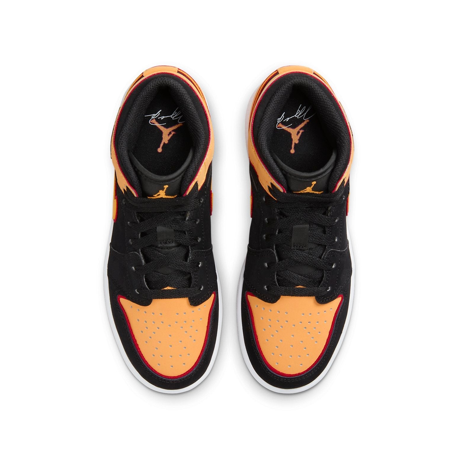 (GS) Air Jordan 1 Mid SE 'Vivid Orange' FJ4924-008