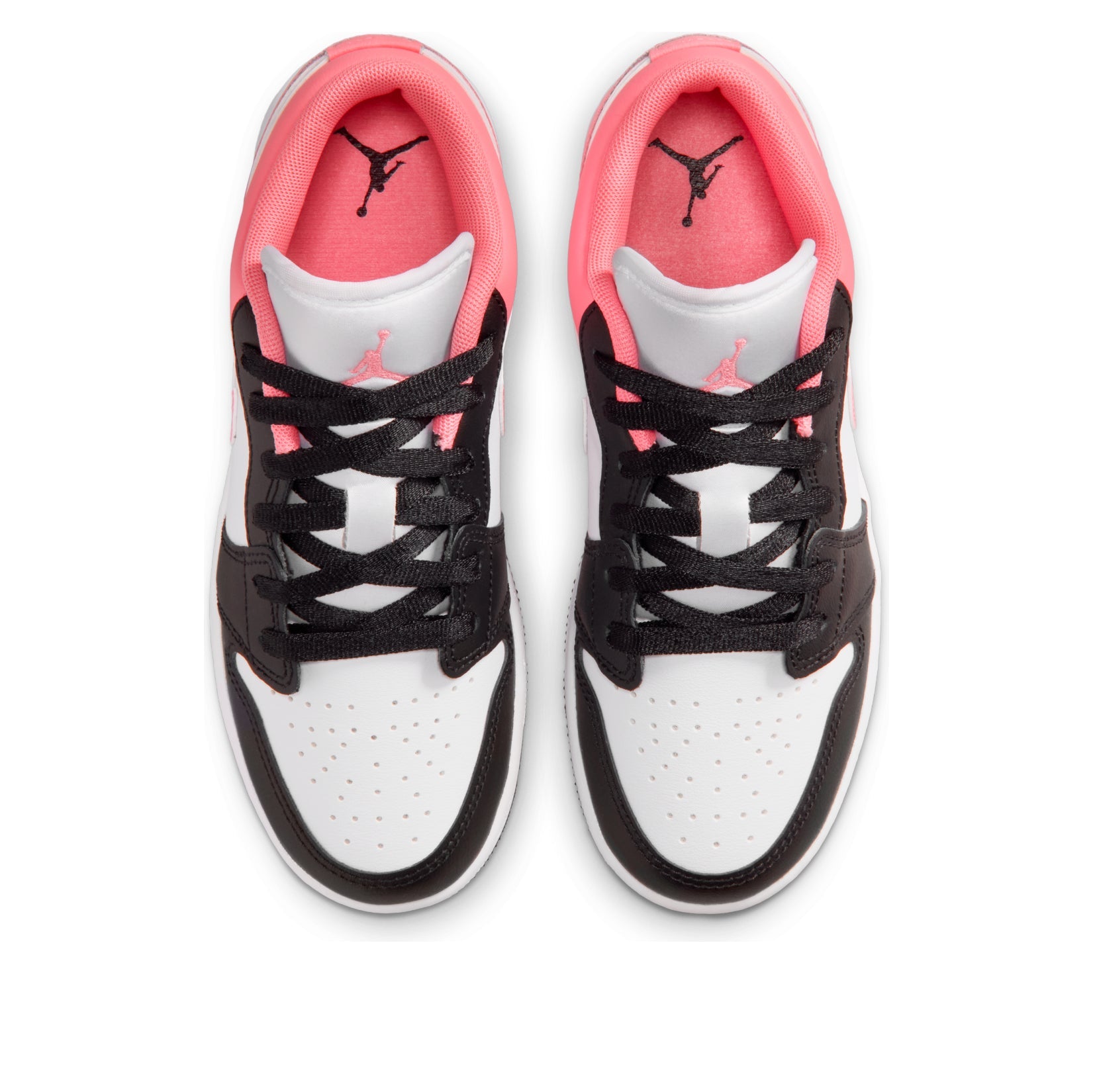 (GS) Air Jordan 1 Low 'Black White Pink Gaze' 553560-025