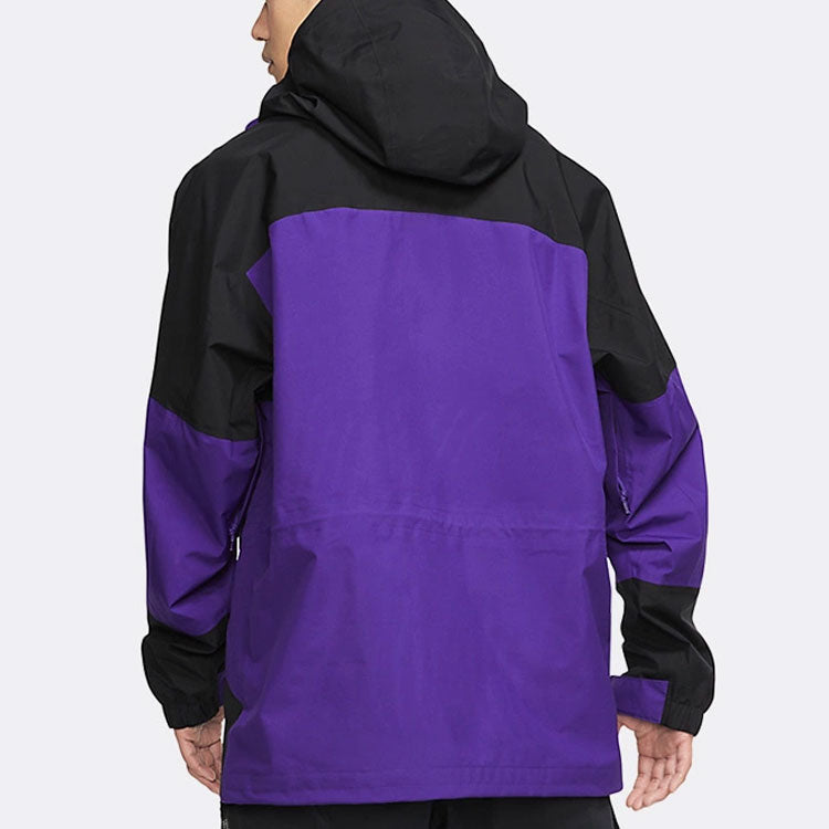 Nike ACG Jacket Hood Gore tex Jacket Black/Purple CD7648-010